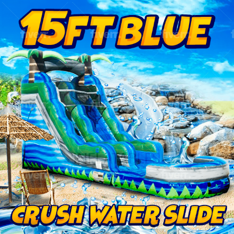 15 Blue Crush Water Slide